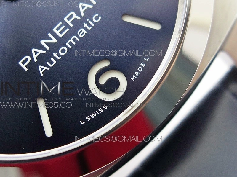 PAM1313 VSF 1:1 Best Edition Blue Dial on Blue Leather Strap P.9010 Clone